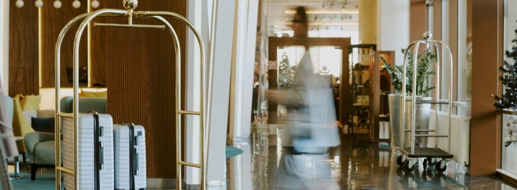 hotel lobby