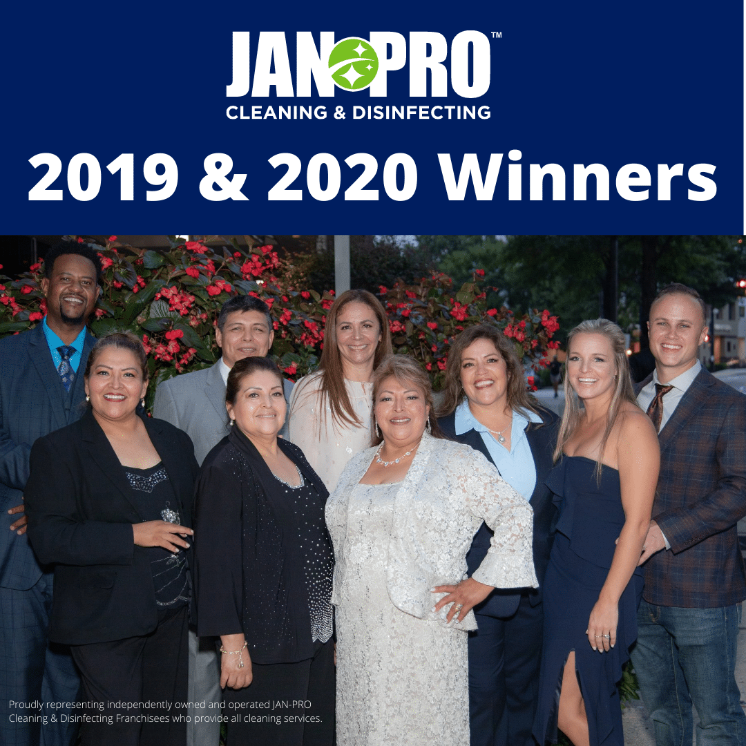Honoring JAN-PRO Cleaning & Disinfecting’s Certified Business Owner of the Year Winners