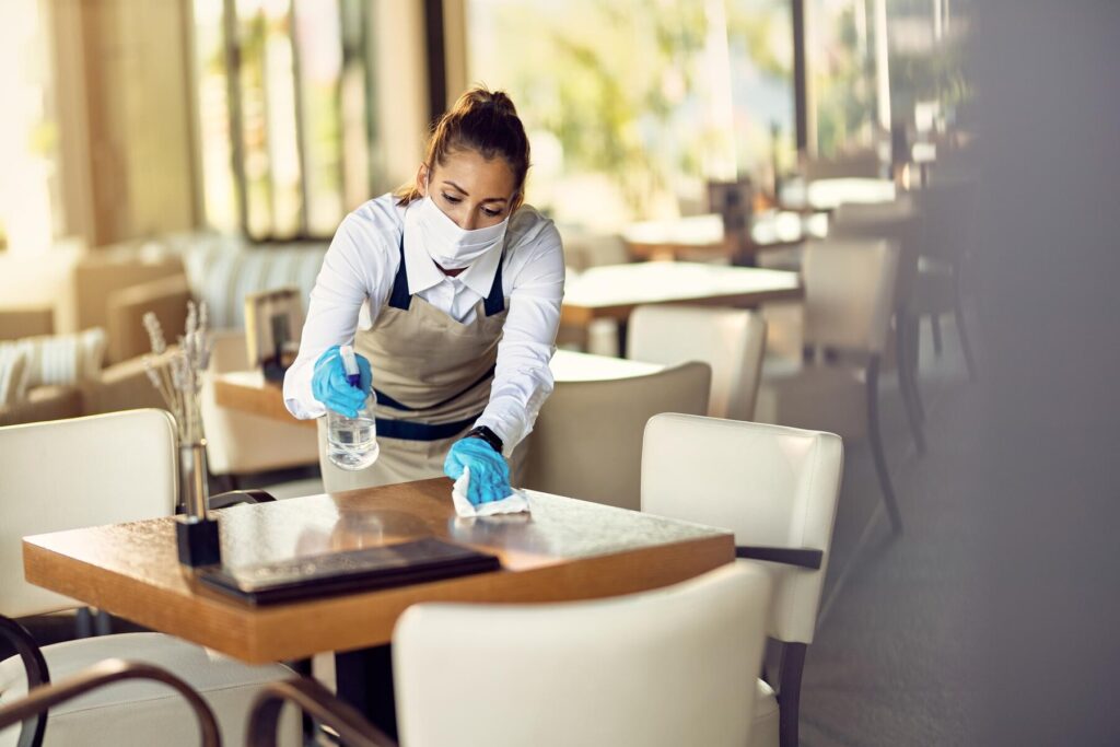 commercial kitchen and restaurant cleaning