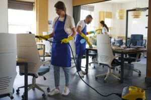 Business cleaning services with JAN-PRO Cleaning & Disinfecting.
