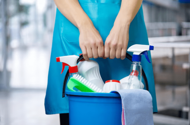 JAN-PRO Cleaning & Disinfecting in Pittsburgh uses all the proper tools for commercial cleaning.