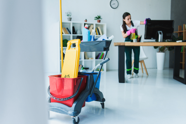 Communication for proper office cleaning.