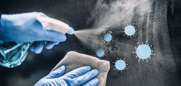 High touch commercial cleaning tips.