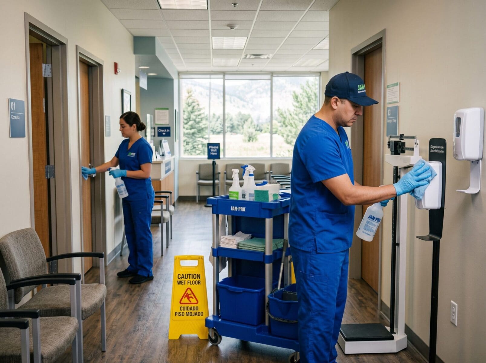 jan-pro cleaning crew