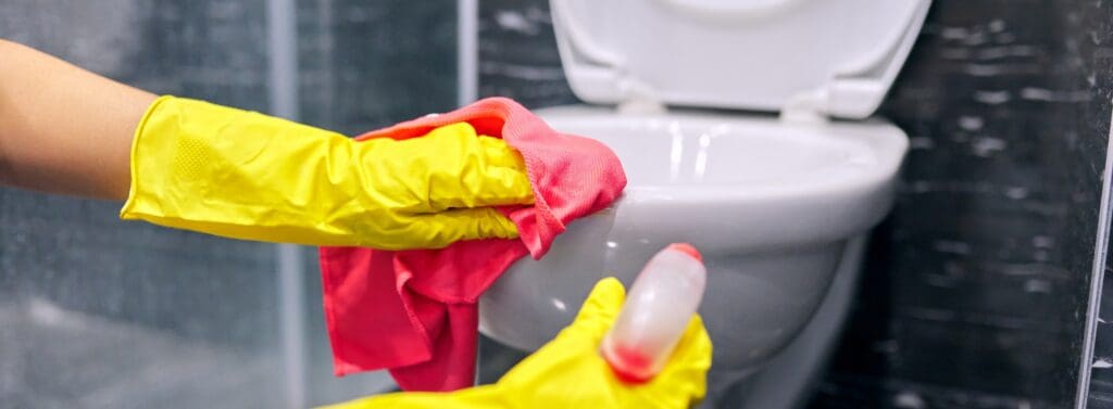 commercial restroom deep cleaning